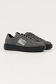 Nubuck sneakers Karl Lagerfeld MAXI KUP RSG KL52218.277 μαύρο AW25
