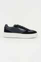 Karl Lagerfeld sneakersy MAXI KUP RSG skóra zamszowa granatowy KL52235.3A0
