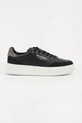 Karl Lagerfeld sneakersy skórzane MAXI KUP RSG skóra zamszowa czarny KL52241.300