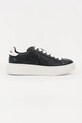 Karl Lagerfeld sneakersy skórzane KAPRIKA skóra zamszowa czarny KL24224.300