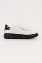 Karl Lagerfeld sneakersy skórzane KAPRI KITE niska biały KL54519A.010
