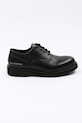 Шкіряні туфлі Karl Lagerfeld KINGSTON лицьова шкіра чорний KL12225.000