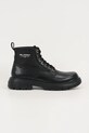 Karl Lagerfeld buty skórzane MASON 6 skóra licowa czarny KL13035.000