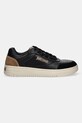 Just Cavalli sneakersy skórzane 79QA3SM8ZPB67899 czarny AW25