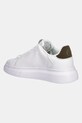 Obuwie Just Cavalli sneakersy skórzane 79QA3SBFZPB63003 biały