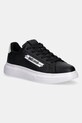 Just Cavalli sneakersy skórzane pozostałe czarny 79QA3SBFZPB63899