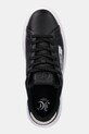 Just Cavalli sneakersy skórzane czarny 79QA3SBFZPB63899
