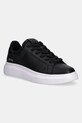 Just Cavalli sneakersy skórzane pozostałe czarny 79QA3SBGZPB65899