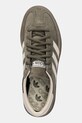 Шкіряні кросівки adidas Originals Handball Spezial зелений JR2121