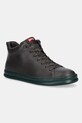 Camper buty wysokie skórzane Runner Four skóra licowa zielony K300347.015