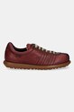 Camper sneakers din piele Pelotas Ariel K101018.007 burgundia AW25
