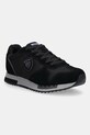 Blauer sneakersy QUEENS tekstylny czarny F5QUEENS05.MES