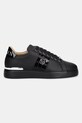 Philipp Plein sneakersy skórzane Band In USC0664.PLE010N.0202 czarny AW25