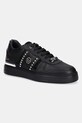 Philipp Plein sneakersy skórzane Lo-Top skóra zamszowa czarny USC0821.PLE022N.0202