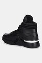Obuwie Philipp Plein sneakersy skórzane Phantom Kicks High Top USC0822.PLE075N.0202 czarny