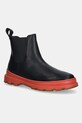Δερμάτινες μπότες τσέλσι Camper Brutus+ casual μαύρο K300534.003