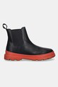 Δερμάτινες μπότες τσέλσι Camper Brutus+ K300534.003 μαύρο AW25