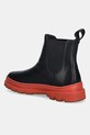 Παπούτσια Δερμάτινες μπότες τσέλσι Camper Brutus+ K300534.003 μαύρο