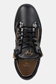 Usnjene superge Giuseppe Zanotti Maylondon črna RU50001.003