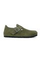 Semišové poltopánky Birkenstock London casual zelená 1030797
