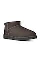 UGG śniegowce zamszowe Classic Ultra Mini 1137391.MLF szary AW25