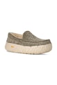Mokasinke od brušene kože UGG Ascot Wrap Tech 1167670.MBF zelena AW25