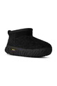 UGG śniegowce zamszowe Classic Ultra Mini Wrap Tech 1171115.BLK czarny AW25