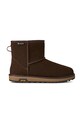 UGG śniegowce zamszowe Classic Mini GTX ocieplane brązowy 1171150.DDC