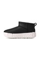UGG śniegowce zamszowe Cl Ultra Mini Wrap Tech Noir czarny 1171215.BKJ
