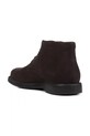 Geox pantofi de piele întoarsă U BRAYDEN 2FIT ABX maro U54N1D.00022.C6009