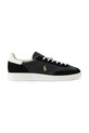 Polo Ralph Lauren sneakersy skórzane Bedford Pp niska czarny 809978009001.001