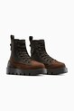 Čizme od nubuka Converse Chuck 70 Rugged A14191C smeđa AW25