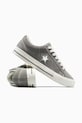 Converse tenisówki zamszowe ONE STAR 95 szary A15617C