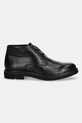Ecco półbuty skórzane Metro London Chukka 525714.01001 czarny AW25