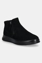 Ecco buty wysokie Move Zip Bootie płaska czarny 223823.05001