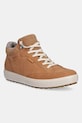 Маратонки от набук Ecco Soft 7 Tred Warm Gtx равна кафяв 450493.01291