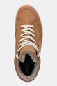 Ecco sneakersy nubukowe Soft 7 Tred Warm Gtx brązowy 450493.01291