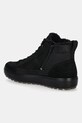 Obuwie Ecco buty nubukowe Soft 7 Tred High Boot 450444.51052 czarny