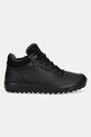 Ecco sneakersy skórzane Soft 7 Tred Warm Gtx 450493.01001 czarny AW25