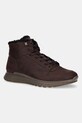 Ecco buty nubukowe Exostride Mid Warm ocieplane brązowy 835414.02178