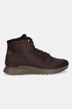 Ecco buty nubukowe Exostride Mid Warm 835414.02178 brązowy AW25