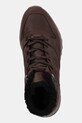 Ecco buty nubukowe Exostride Mid Warm brązowy 835414.02178