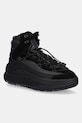 Sneakers Moon Boot MB MOON247 XLACE MID δέρμα σαμουά μαύρο 80D2490030.N001