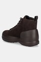 Obuwie Moon Boot śniegowce zamszowe MB MEZZALUNA LACE UP MID SUEDE 80D2500030.M010 brązowy