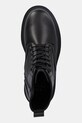 Armani Exchange trapery skórzane czarny XM001961.AF17328.UC001