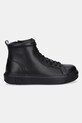 Armani Exchange buty skórzane XM001963.AF19402.UC001 czarny AW25
