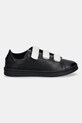 Y-3 sneakersy skórzane Stan Smith JR4224 czarny AW25