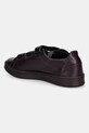 Obuwie Y-3 sneakersy skórzane Stan Smith Velc JR6641 bordowy