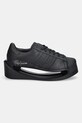 Y-3 sneakersy skórzane Gendo Superstar JS2467 czarny AW25
