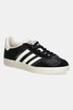 Кожаные кроссовки adidas Originals Gazelle Indoor замш чёрный JQ8385